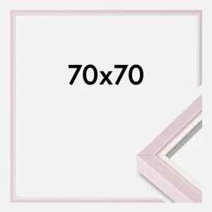 Fotolijst Diana Pink 70x70 cm Prix Cassé