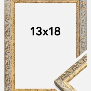 Fotolijst Smith Glas Goud-zilver 13x18 cm Nouveauté