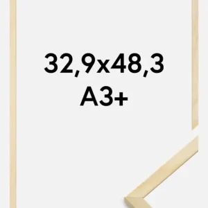 Commander Maintenant Fotolijst Galant Glas Grenen 32,9x48,3 cm (A3+)