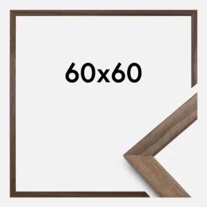Top Vente Fotolijst Stilren Walnoot 60x60 cm