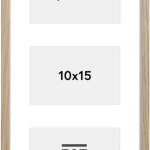 Vente Flash Edsbyn Collagelijst XXIII Eikenhout - 3 Foto's (10x15 cm)