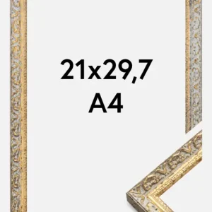 Fotolijst Smith Glas Goud-zilver 21x29,7 cm (A4) Promotion Saisonnière