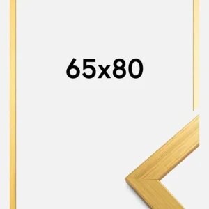 Usine Directe Fotolijst Glas Gold Wood 65x80 cm