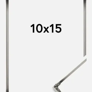 Commander Maintenant Fotolijst Rosen Metaal Glas Zilver 10x15 cm