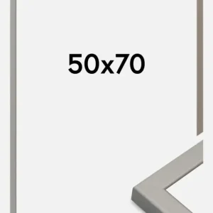 Achat Immédiat Fotolijst Lofsdalen Zilver 50x70 cm