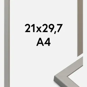 Soldes Fotolijst Lofsdalen Zilver 21x29,7 cm (A4)