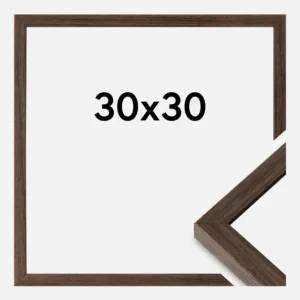 Remise Fotolijst Ares Walnoot 30x30 cm