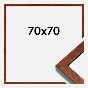 Remise Fotolijst Hermes Burr Walnut 70x70 cm