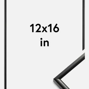 Petit Prix Fotolijst New Lifestyle Glas Zwart 12x16 Inches (30,48x40,64 cm)