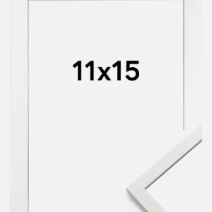 Super Prix Fotolijst Edsbyn Glas Wit 11x15 cm