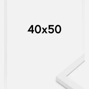Fotolijst Modern Wit 40x50 cm Nouveauté