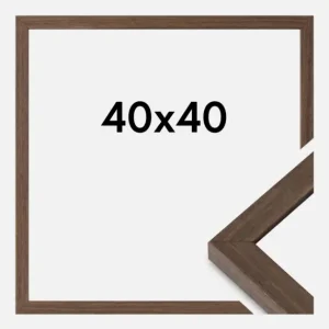 Fotolijst Hermes Walnoot 40x40 cm Commander Maintenant