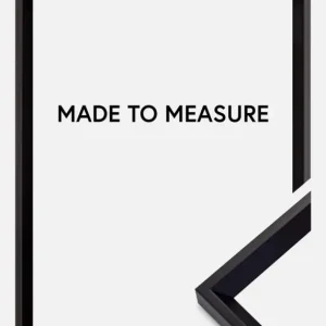 Livraison Gratuite Fotolijst Globe Zwart - Formaat naar keuze (Acrylglas)