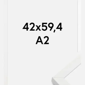 Seulement Aujourd’hui Fotolijst Amanda Box Glas Wit 42x59,4 cm (A2)