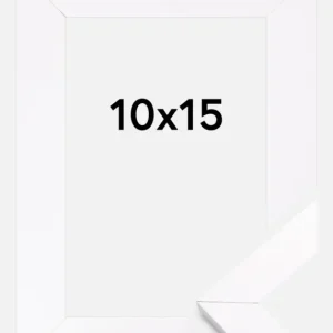 Bon Plan Fotolijst Stockholm Glas Wit 10x15 cm