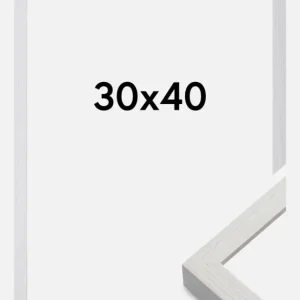 Fotolijst Nielsen Premium Quadrum Glas Sneeuwwit 30x40 cm Nouveauté