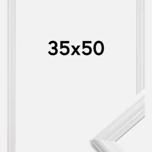 Usine Directe Fotolijst Siljan Glas Wit 35x50 cm