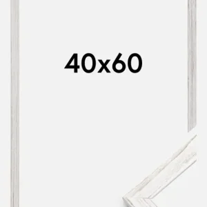 Usine Directe Fotolijst Stilren Glas Vintage White 40x60 cm