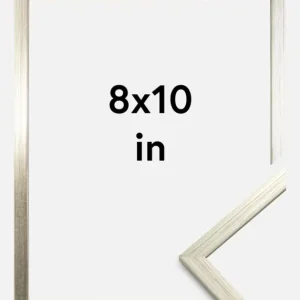Achat Immédiat Fotolijst Edsbyn Glas Zilver 8x10 Inches (20,32x25,4 cm)