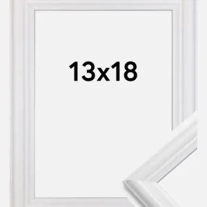Super Prix Fotolijst Siljan Glas Wit 13x18 cm