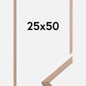 Solde Fotolijst Edsbyn Glas Licht Noten 25x50 cm