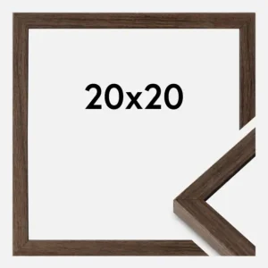 Prix Réduit Fotolijst Ares Walnoot 20x20 cm