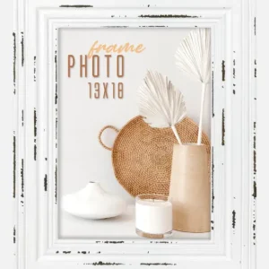 Expédition Rapide Fotolijst Orly Glas Wit 10x15 cm