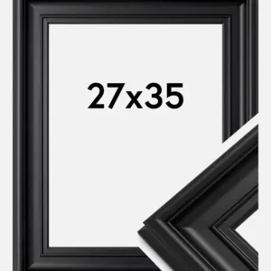 Petit Prix Fotolijst Mora Premium Glas Zwart 27x35 cm