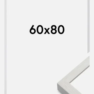 Promotion Saisonnière Fotolijst Nielsen Premium Quadrum Glas Sneeuwwit 60x80 cm