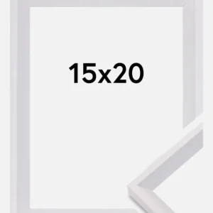 Authentique Fotolijst Globe Glas Wit 15x20 cm