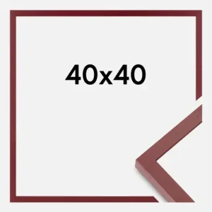 Colorful Rood 40x40 cm Promotion Saisonnière