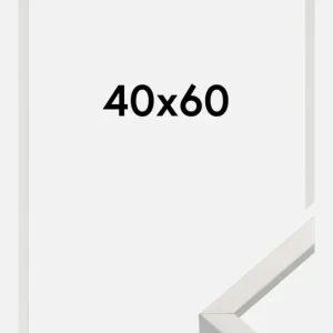 Expédition Rapide Fotolijst Vivaldi Glas Wit 40x60 cm