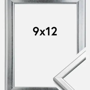Fotolijst Slim Mat Ontspiegeld Glas Zilver 9x12 cm Bon Plan