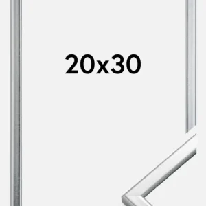 Fotolijst Slim Mat Ontspiegeld Glas Zilver 20x30 cm Promotion
