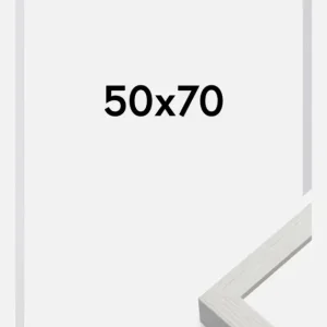 Fotolijst Nielsen Premium Quadrum Glas Sneeuwwit 50x70 cm Vente Directe