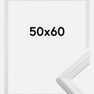 Achat Immédiat Fotolijst Siljan Glas Wit 50x60 cm
