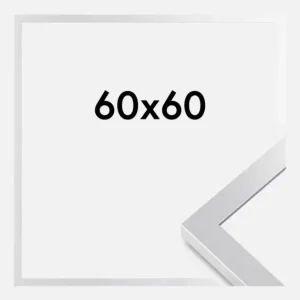 Soldes Fotolijst Selection Acrylglas Zilver 60x60 cm