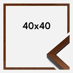 Fotolijst Ares Burr Walnut 40x40 cm Marque