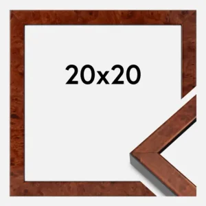 Bon Plan Fotolijst Hermes Burr Walnut 20x20 cm