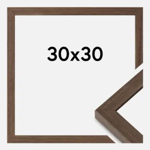 Fotolijst Hermes Walnoot 30x30 cm Promotion