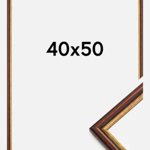 Achat Immédiat Fotolijst Horndal Glas Bruin 40x50 cm