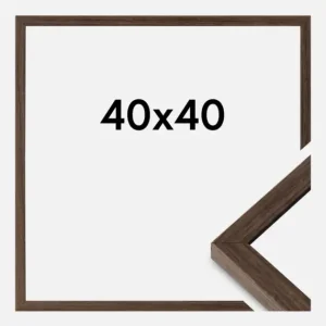Fotolijst Ares Walnoot 40x40 cm Commande En Gros