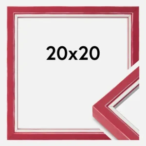 Fotolijst Diana Rood 20x20 cm Populaire