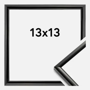 Bon Plan Fotolijst New Lifestyle Glas Zwart 13x13 cm