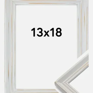 Fotolijst Vintage Home Glas Wit 13x18 cm Authentique