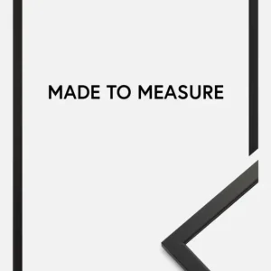 Authentique Fotolijst Edsbyn Zwart - Formaat naar keuze (Plexiglas)