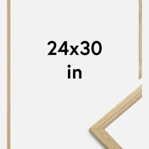 Vente Flash Fotolijst Trendy Eiken 24x30 Inches (60,96x76,2 cm)