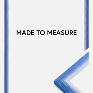 Fotolijst Cornwall Blauw - Formaat naar keuze (Acrylglas) Expédition Rapide