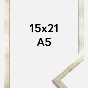 Achat Immédiat Fotolijst Galant Glas Zilver 15x21 cm (A5)