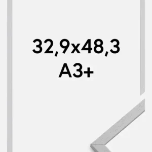 Acheter Direct Fotolijst Edsbyn Glas Grey 32,9x48,3 cm (A3+)